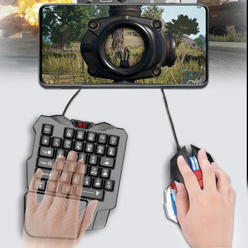 Teclado portátil para jogos - E. P. Informática E Segurança 