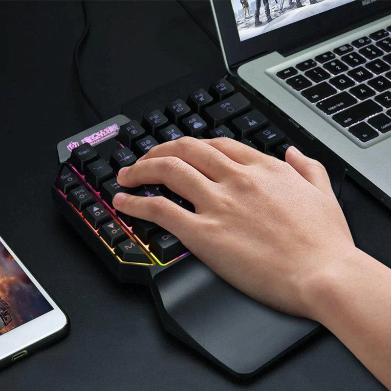 Mini teclado gamer portátil - E. P. Informática E Segurança 